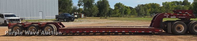 image for item DW5122 1997 Trail King TK80MDG-483 lowboy equipment trailer
