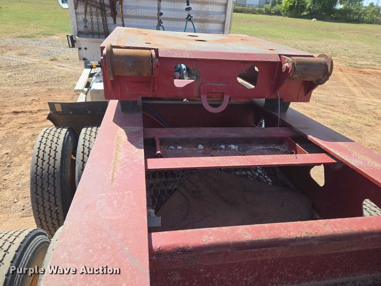 image for item DW5122 1997 Trail King TK80MDG-483 lowboy equipment trailer