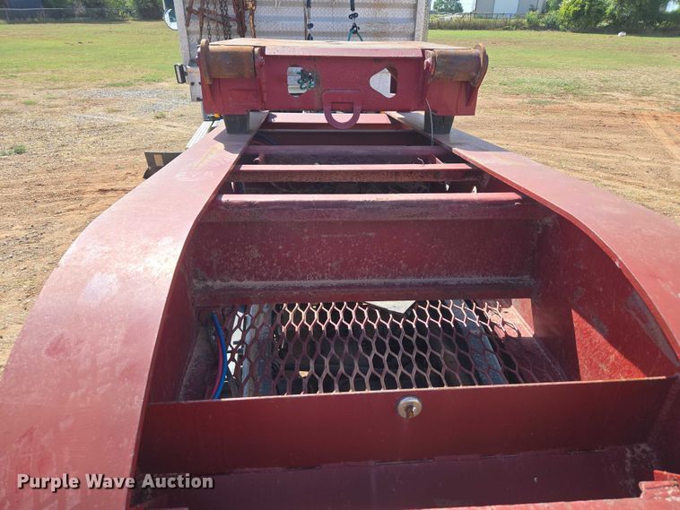 image for item DW5122 1997 Trail King TK80MDG-483 lowboy equipment trailer