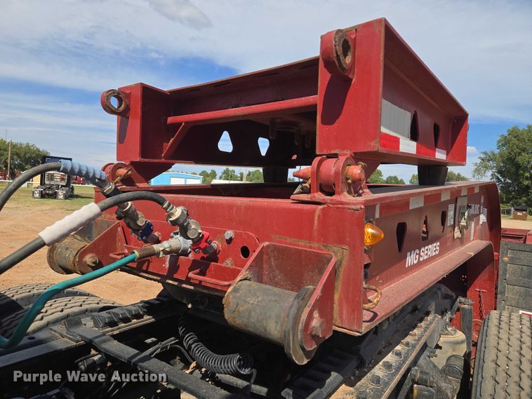 image for item DW5122 1997 Trail King TK80MDG-483 lowboy equipment trailer