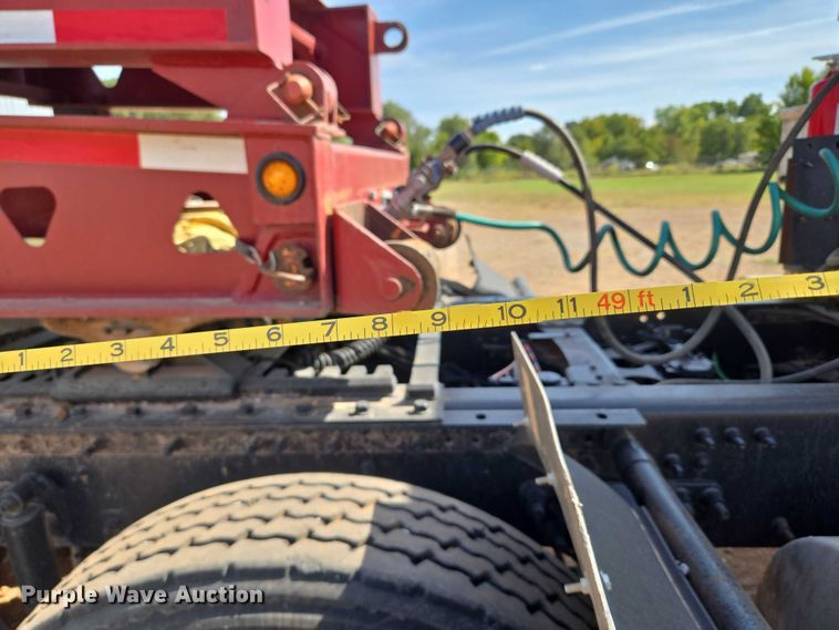 image for item DW5122 1997 Trail King TK80MDG-483 lowboy equipment trailer