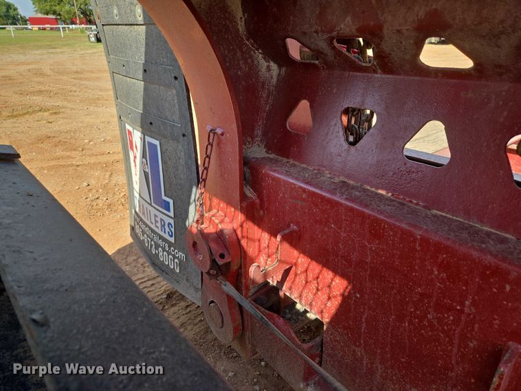 image for item DW5122 1997 Trail King TK80MDG-483 lowboy equipment trailer