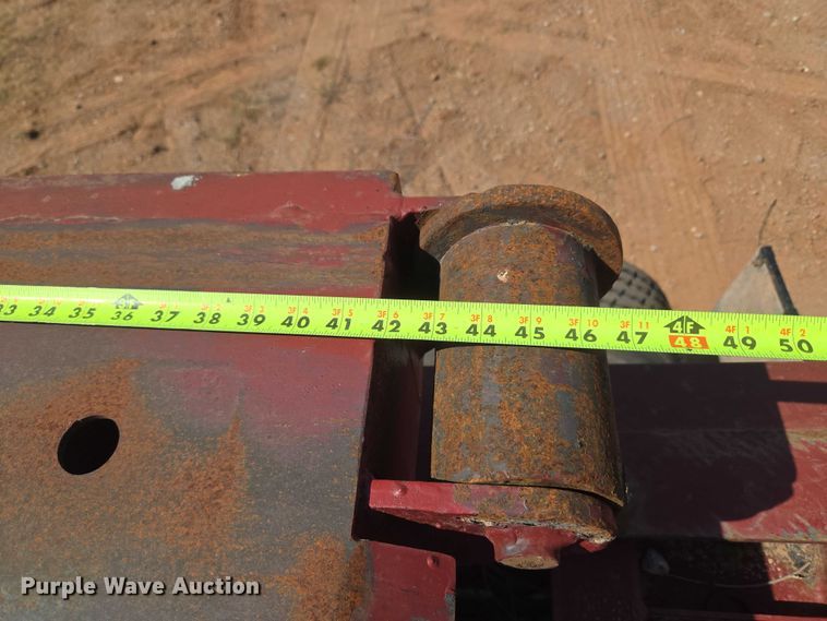 image for item DW5122 1997 Trail King TK80MDG-483 lowboy equipment trailer