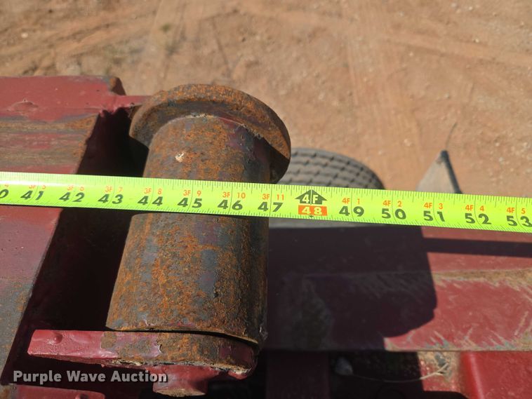 image for item DW5122 1997 Trail King TK80MDG-483 lowboy equipment trailer