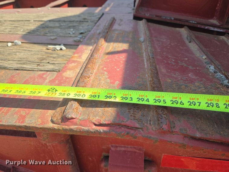 image for item DW5122 1997 Trail King TK80MDG-483 lowboy equipment trailer