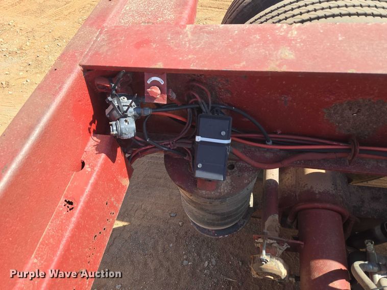 image for item DW5122 1997 Trail King TK80MDG-483 lowboy equipment trailer