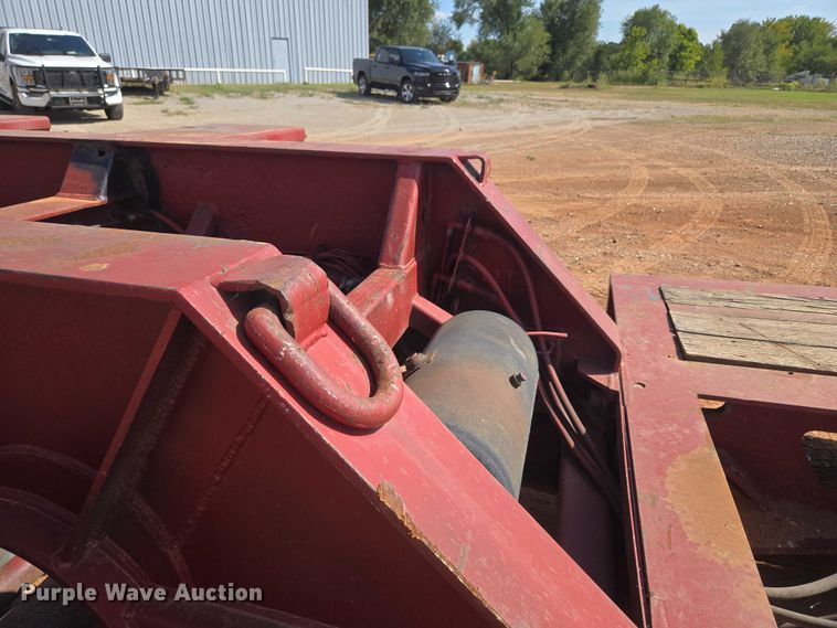 image for item DW5122 1997 Trail King TK80MDG-483 lowboy equipment trailer