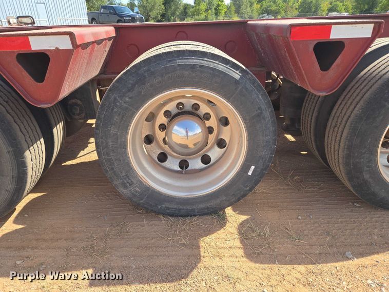 image for item DW5122 1997 Trail King TK80MDG-483 lowboy equipment trailer