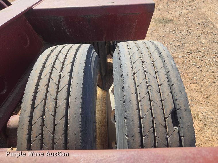 image for item DW5122 1997 Trail King TK80MDG-483 lowboy equipment trailer