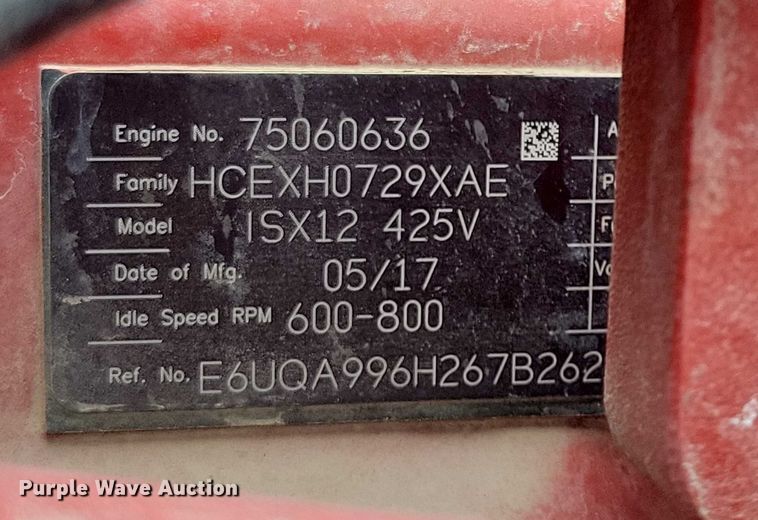 image for item DZ6623 2018 Peterbilt  567 semi truck