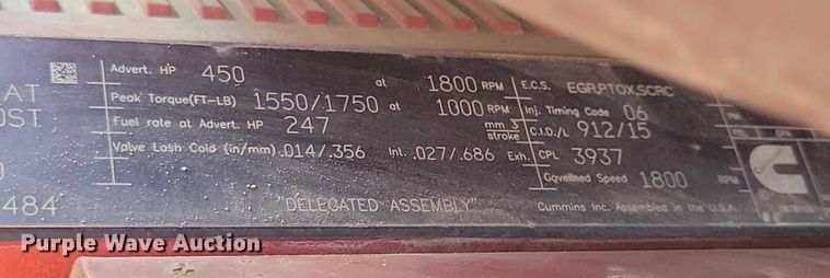 image for item DZ6639 2015 Freightliner  Cascadia  semi truck