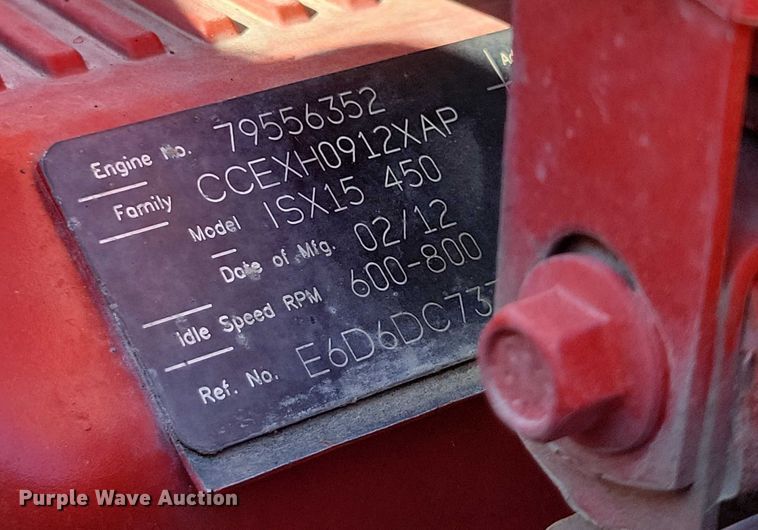 image for item DZ6641 2013 Kenworth  T800 box truck