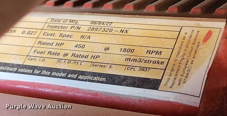 image for item DZ6642 2015 Freightliner  Cascadia semi truck