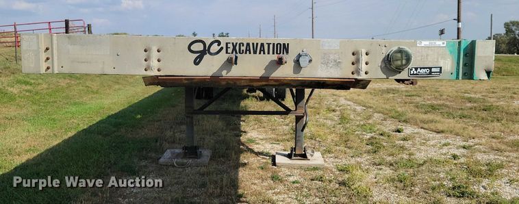 image for item DZ6729 1994 Wilson Roadbrute flatbed trailer