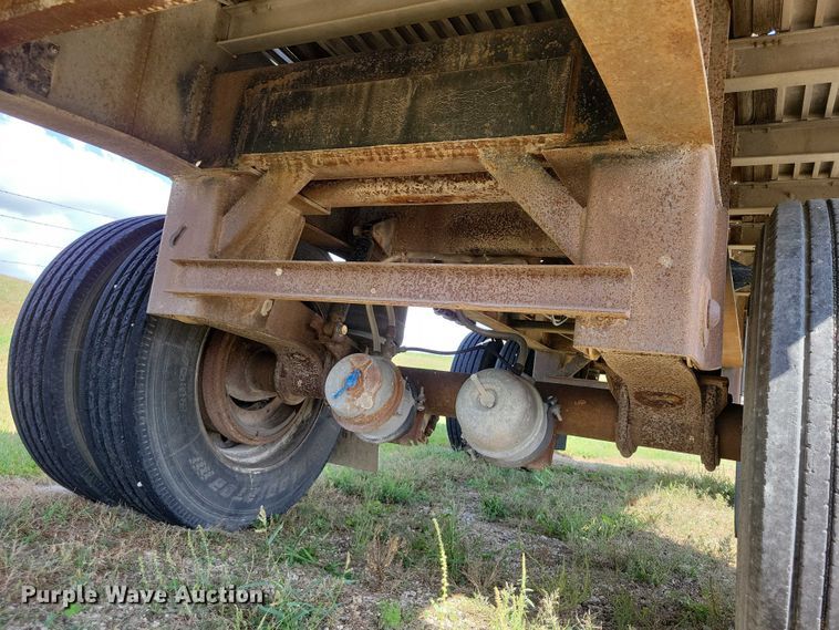 image for item DZ6729 1994 Wilson Roadbrute flatbed trailer