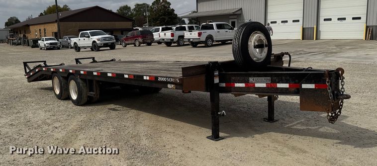 image for item EA1933 2009 Kiefer built Inc 2000 25 PT equipment trailer