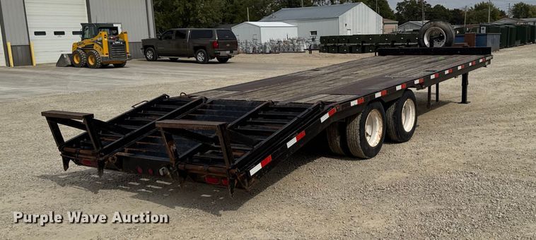 image for item EA1933 2009 Kiefer built Inc 2000 25 PT equipment trailer