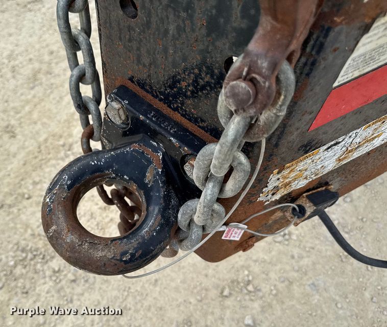 image for item EA1933 2009 Kiefer built Inc 2000 25 PT equipment trailer