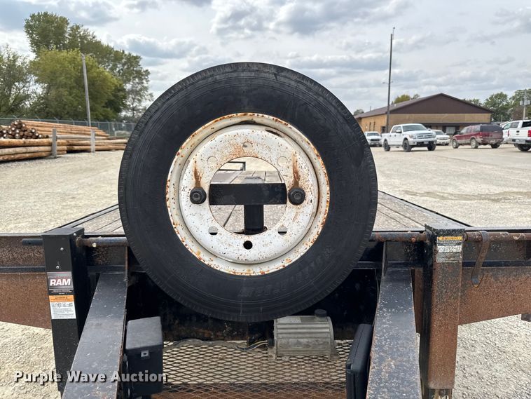 image for item EA1933 2009 Kiefer built Inc 2000 25 PT equipment trailer