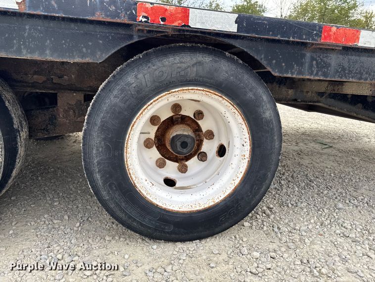 image for item EA1933 2009 Kiefer built Inc 2000 25 PT equipment trailer