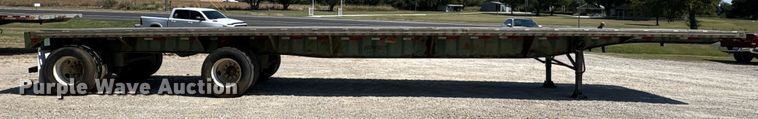 image for item EA7528 1995 Untility FS2CHAE flatbed trailer