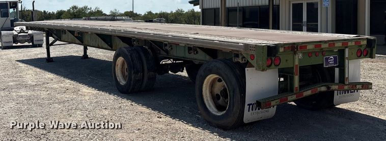 image for item EA7528 1995 Untility FS2CHAE flatbed trailer