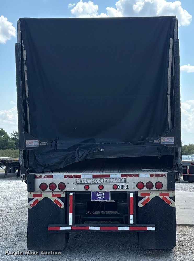 image for item EA7529 2000 Transcraft Eagle W2 48X96 side curtain trailer
