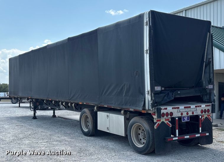 image for item EA7529 2000 Transcraft Eagle W2 48X96 side curtain trailer