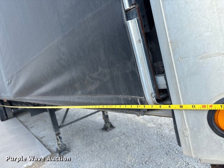 image for item EA7529 2000 Transcraft Eagle W2 48X96 side curtain trailer