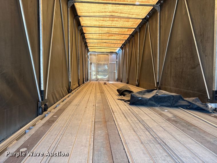 image for item EA7529 2000 Transcraft Eagle W2 48X96 side curtain trailer