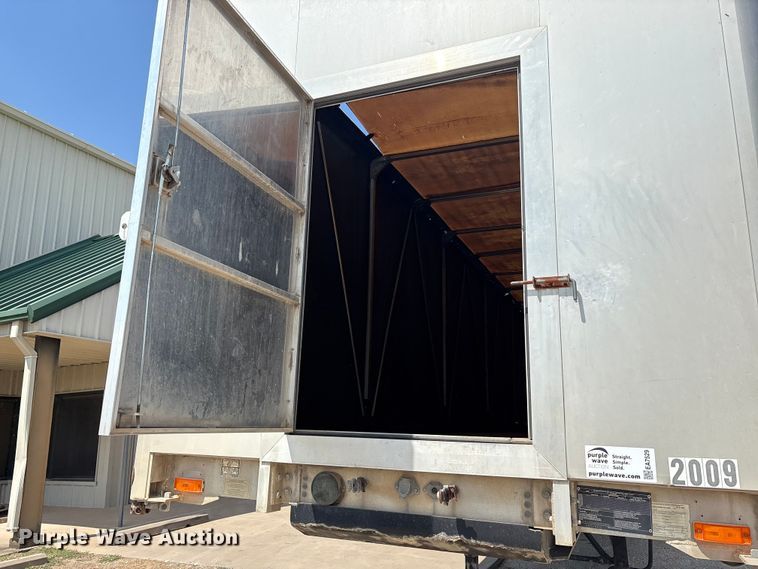 image for item EA7529 2000 Transcraft Eagle W2 48X96 side curtain trailer