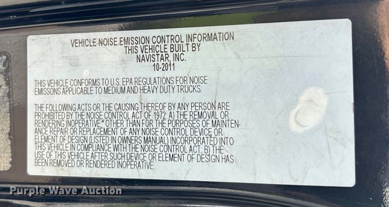 image for item EC3841 2012 International 4300 rollback truck