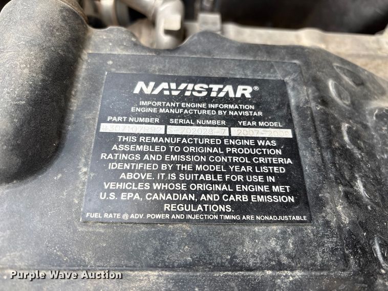 image for item EC8039 2009 International 4400 SBA  vacuum truck