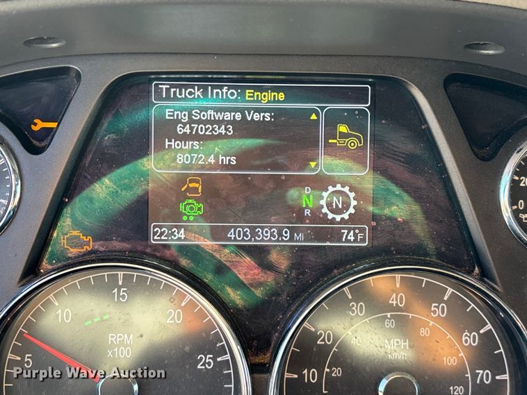 image for item ED2249 2021 Peterbilt 579 semi truck