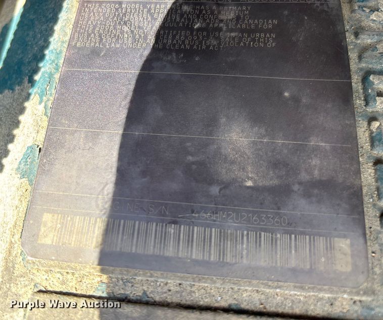 image for item ED2256 2007 International 4300 flatbed truck