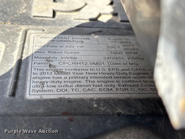 image for item ED2263 2014 Kenworth T660 semi truck