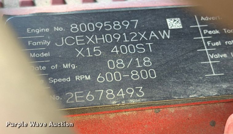 image for item ED5917 2019 International LT625 semi truck