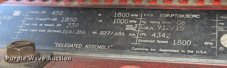 image for item ED5920 2019 International LT625 semi truck