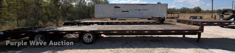 image for item ED5925 2013 Neville Built drop deck equipment trailer
