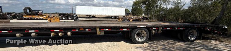 image for item ED5925 2013 Neville Built drop deck equipment trailer