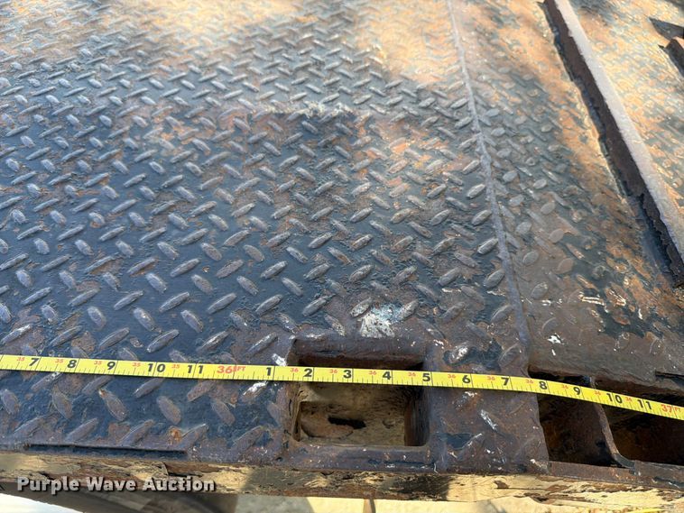 image for item ED5925 2013 Neville Built drop deck equipment trailer