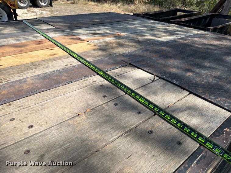 image for item ED5925 2013 Neville Built drop deck equipment trailer