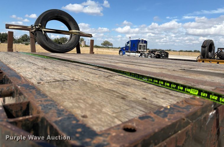 image for item ED5925 2013 Neville Built drop deck equipment trailer