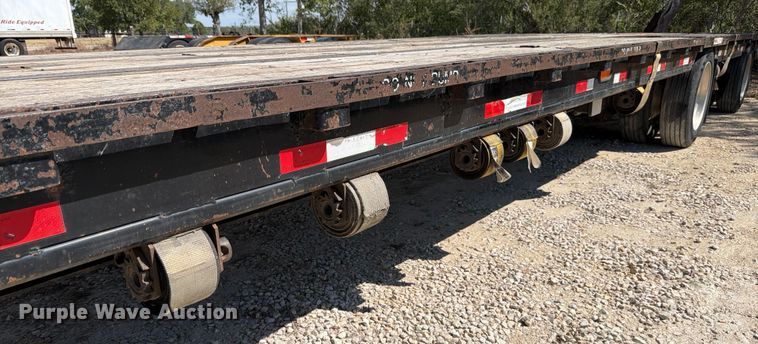 image for item ED5925 2013 Neville Built drop deck equipment trailer