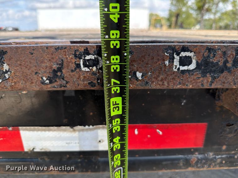 image for item ED5925 2013 Neville Built drop deck equipment trailer