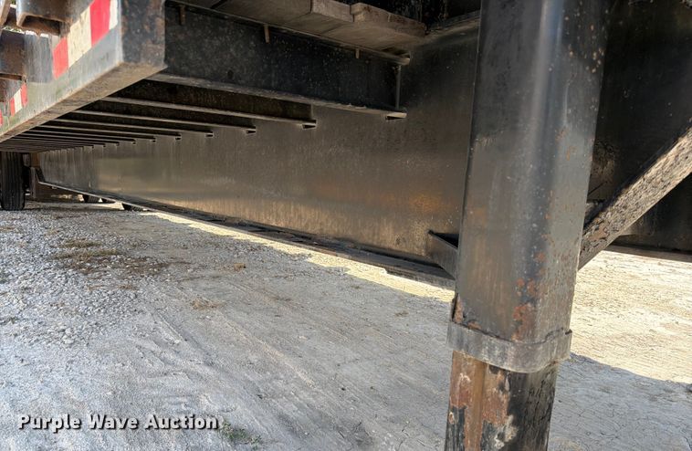 image for item ED5925 2013 Neville Built drop deck equipment trailer