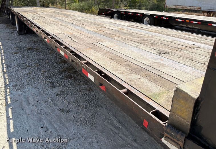 image for item ED5925 2013 Neville Built drop deck equipment trailer