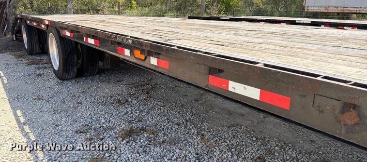 image for item ED5925 2013 Neville Built drop deck equipment trailer