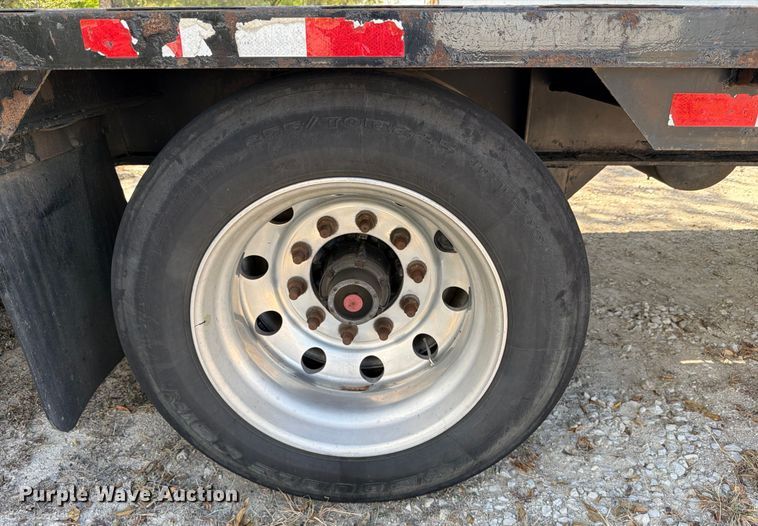 image for item ED5925 2013 Neville Built drop deck equipment trailer