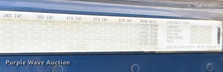 image for item ED5927 2014 Freightliner Coronado glider kit semi truck